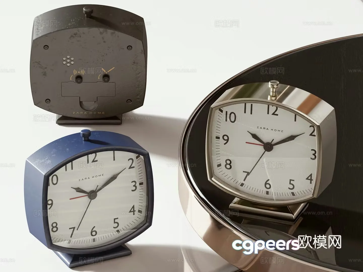 Modern Alarm 3D model