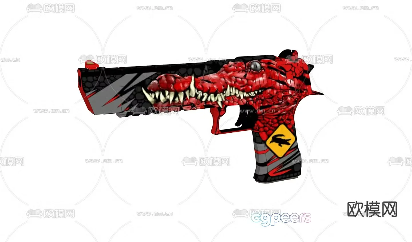 Cool toys toy pistols children’s toys 3d model
