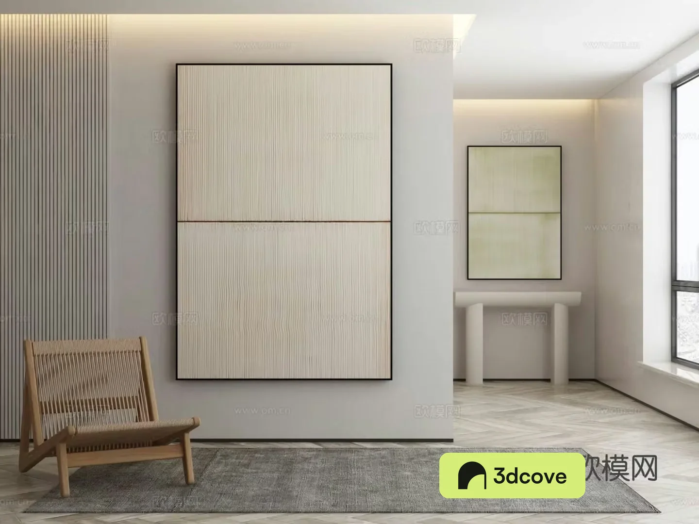 Modern texture painting decorative painting