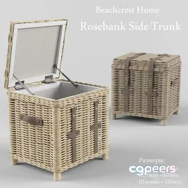 3ds Max Free – Rosebank Side Trunk