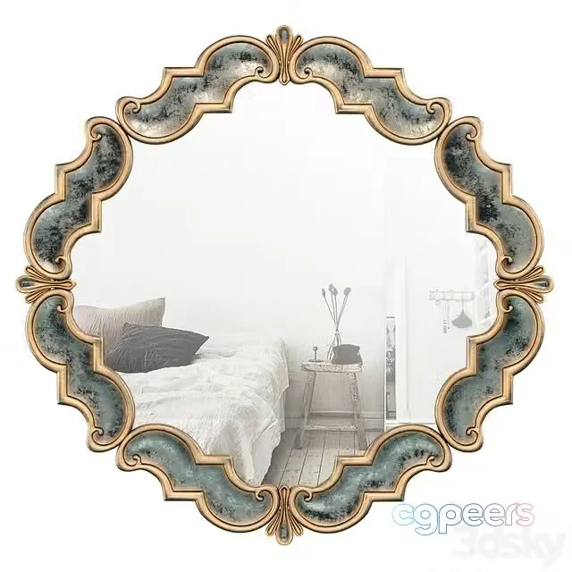3ds Max Free – Vintondale Accent Mirror ARGD3097