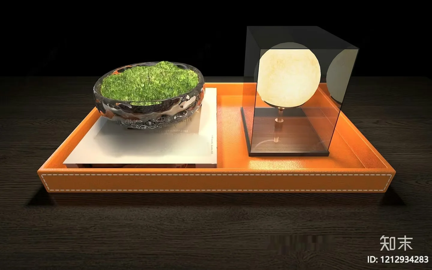 Modern Display Case 3D Model – 3289 – VRAY Render