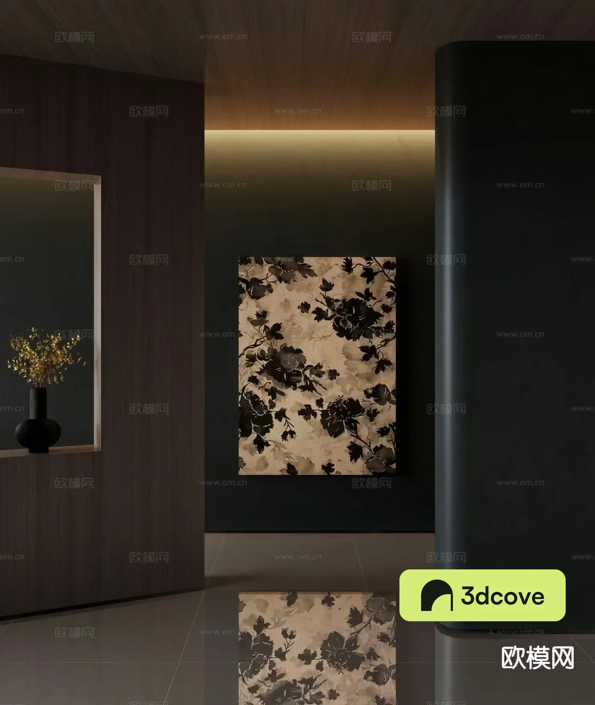 French retro hanging painting decorative painting