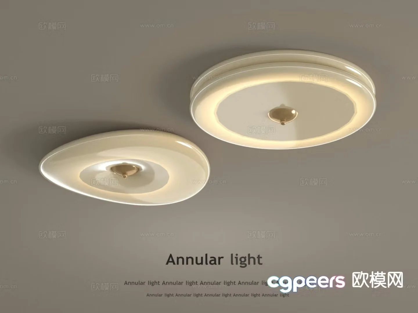 French ceiling lamp balcony ceiling lamp 3d model