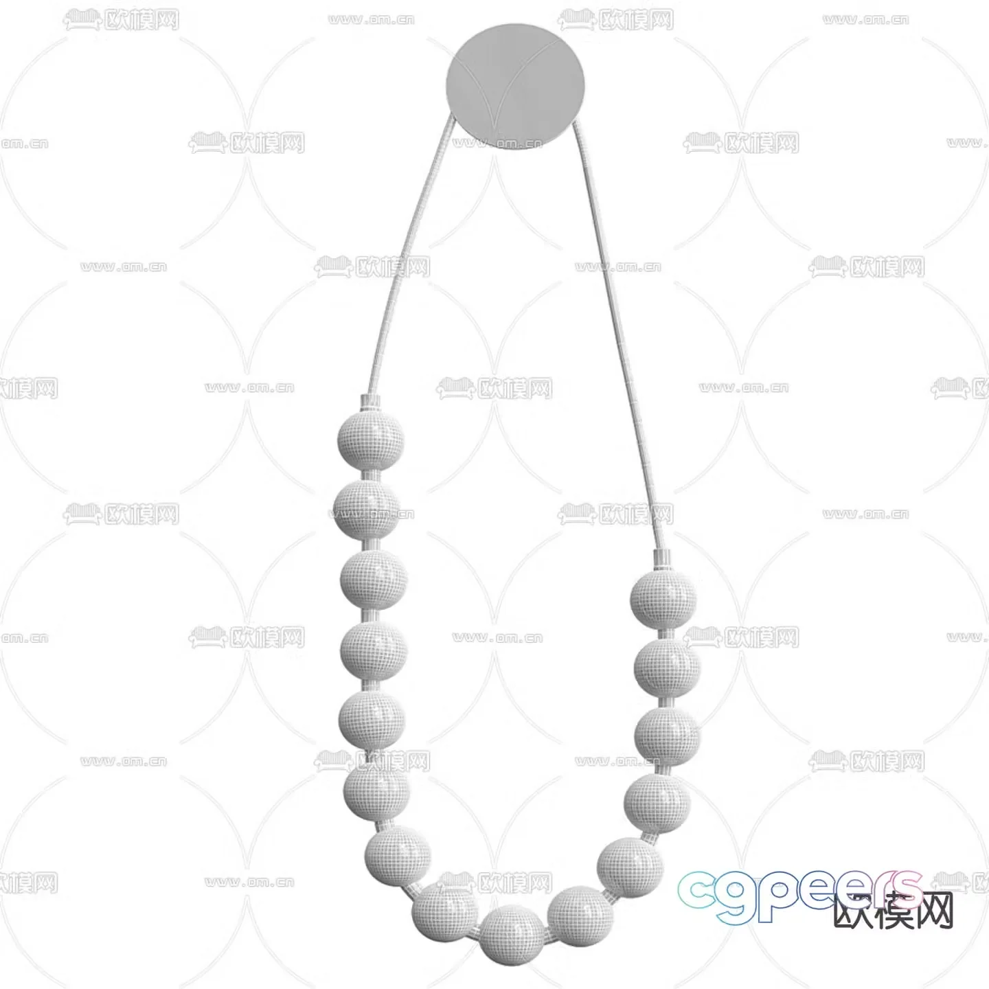 B&B Italia curved wall light 3d model