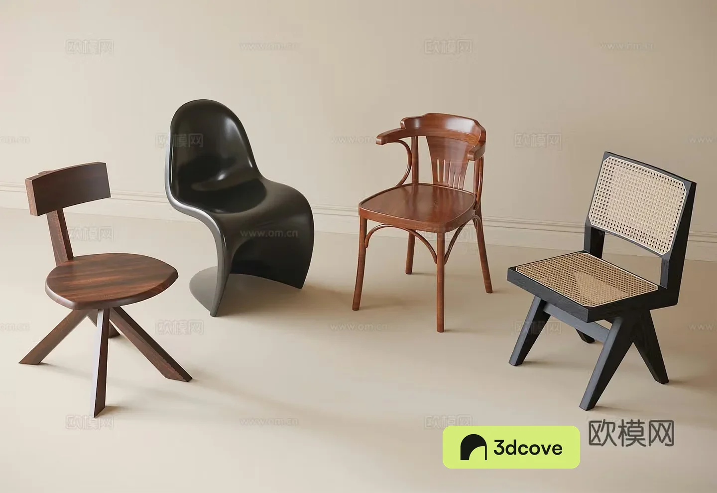 Modern single chair dining chair tea chair book chair
