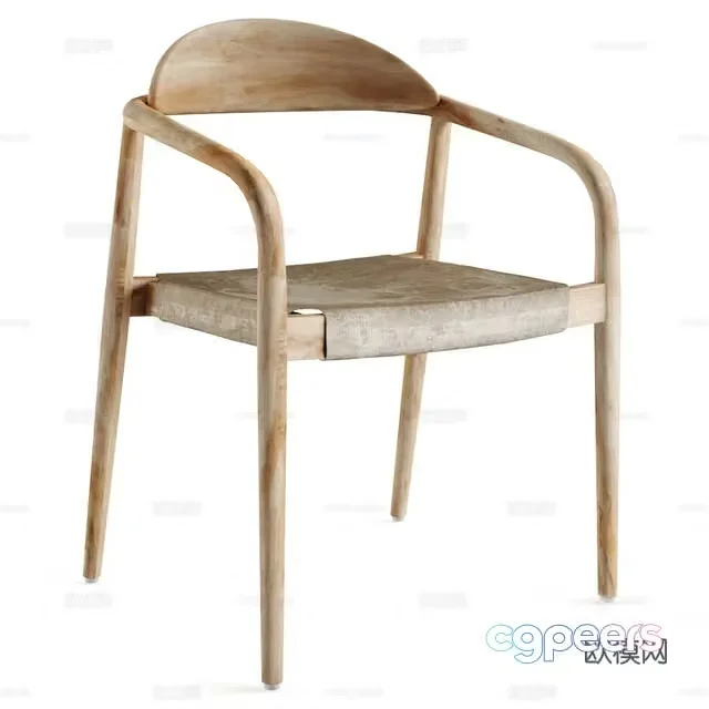 Leisure Chair Modern Leisure Chair 3D Model