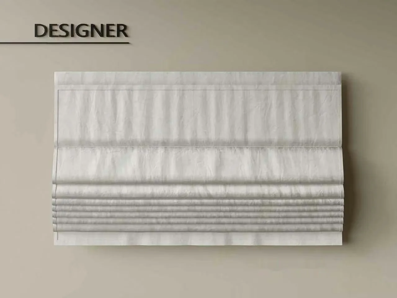 Modern White Blinds 3D Model – 22319 – CORONA Render