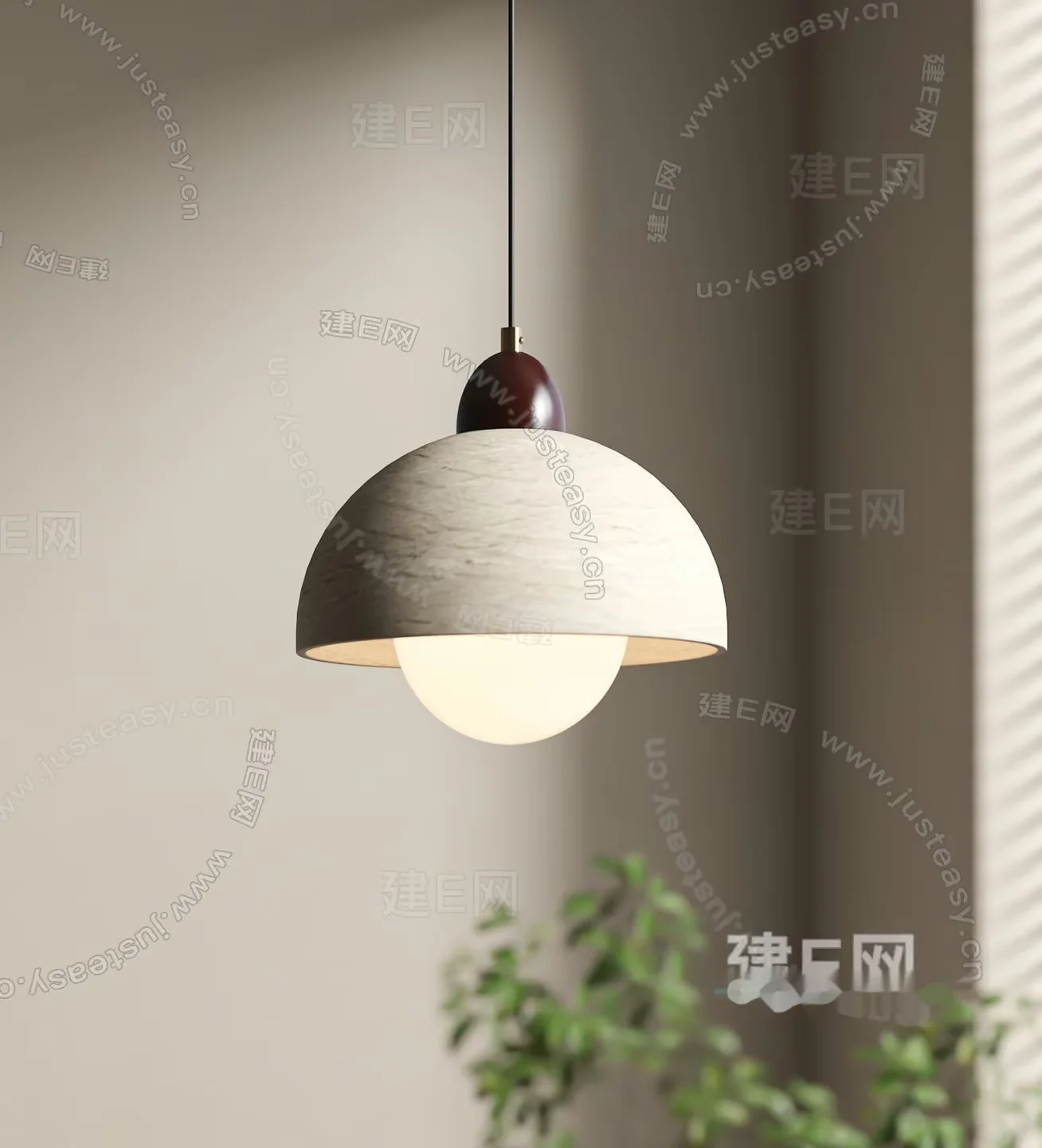 A Light Fixture With A Unique Design 3D Model – 17966 – VRAY Render