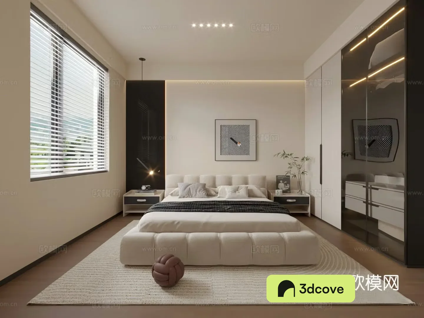 Modern bedroom