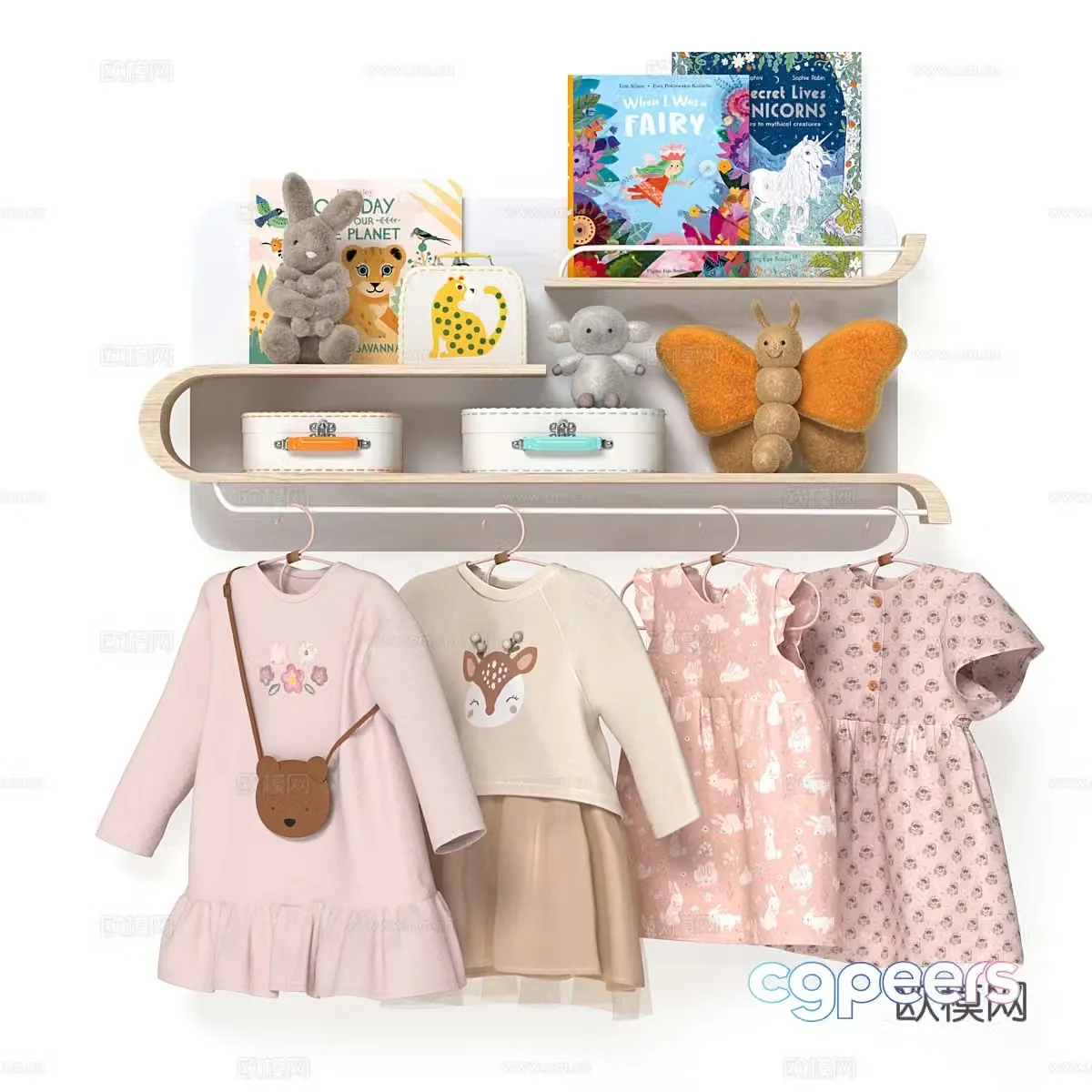 Children’s Clothing Children’s Plush Toys 3D Model