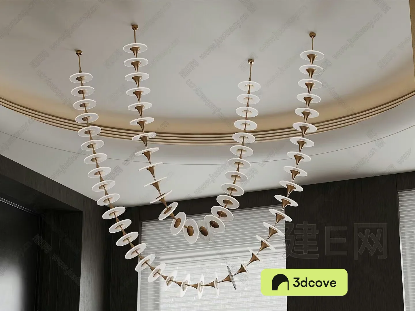 Gold Light Fixture