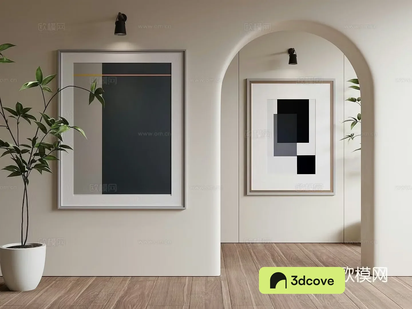 Modern hanging painting decorative painting