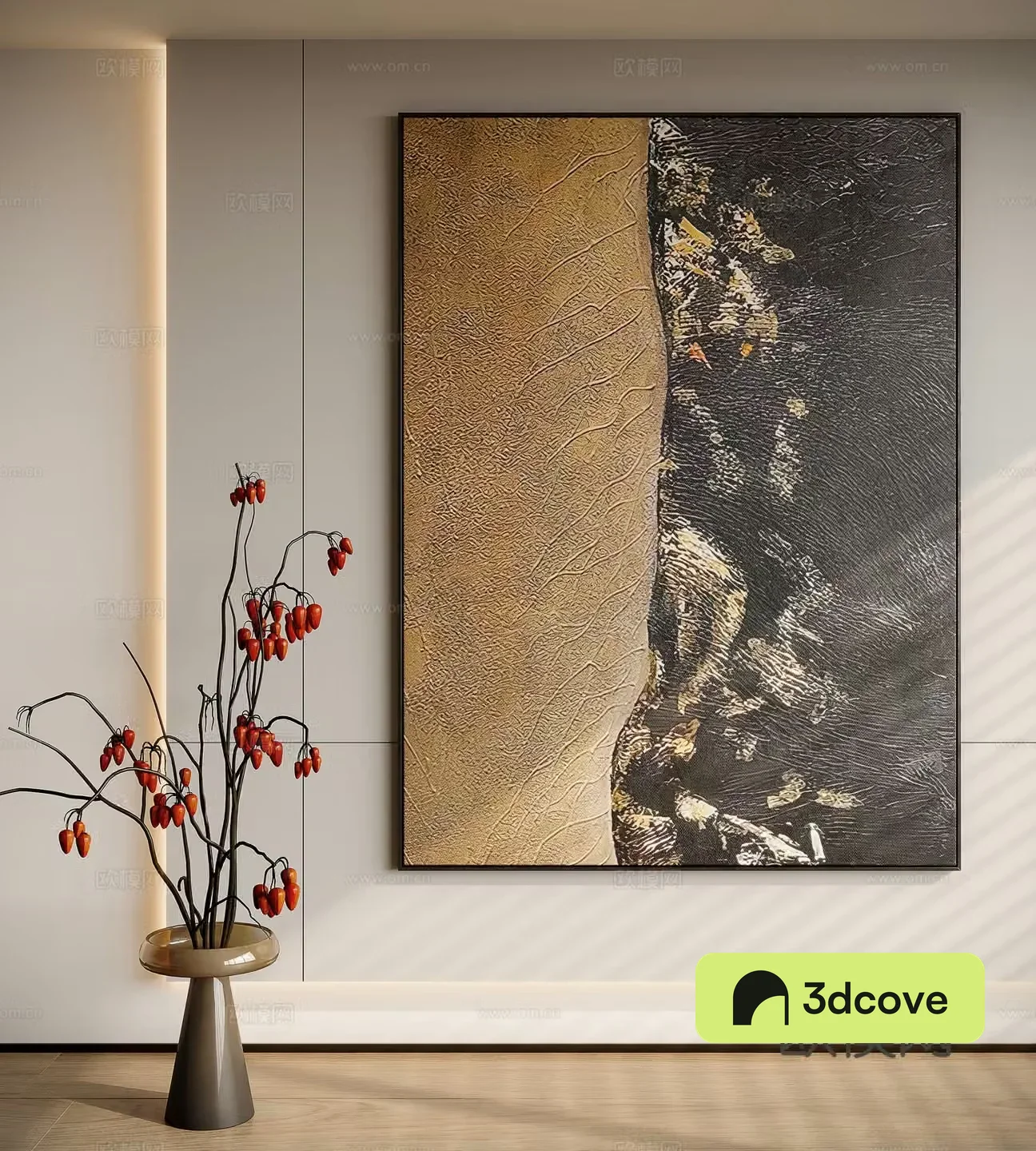 Modern minimalist decorative painting