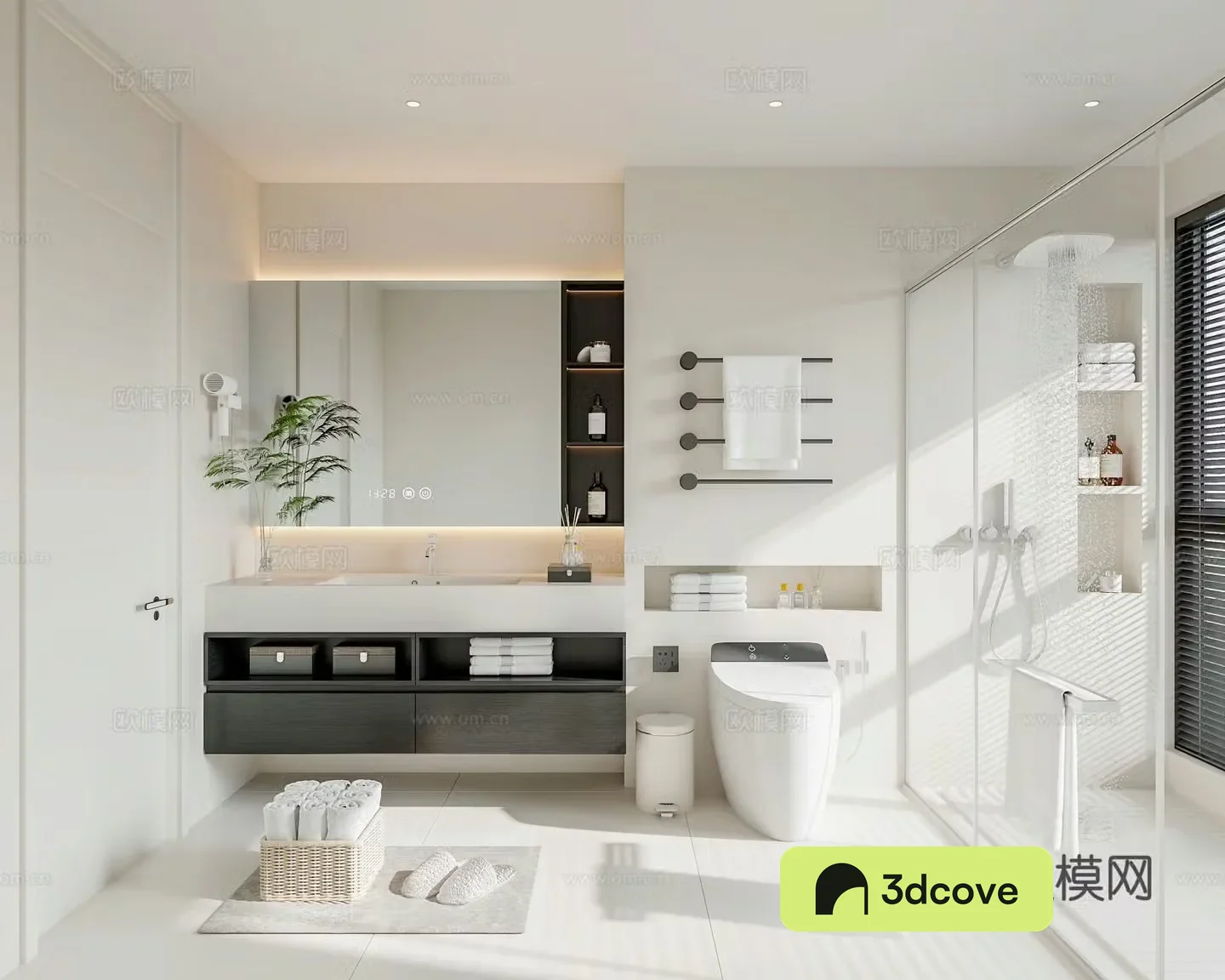 Modern bathroom