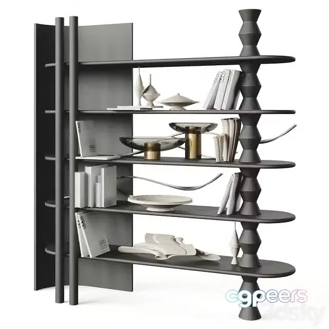 3ds Max Free – Ana Roque ALLY BookCase