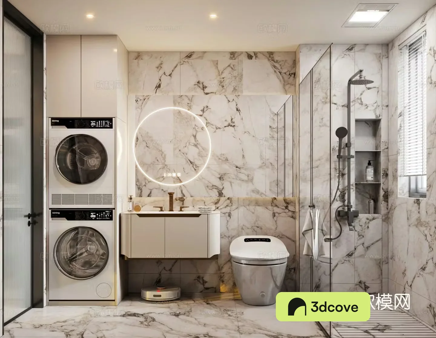 Modern bathroom