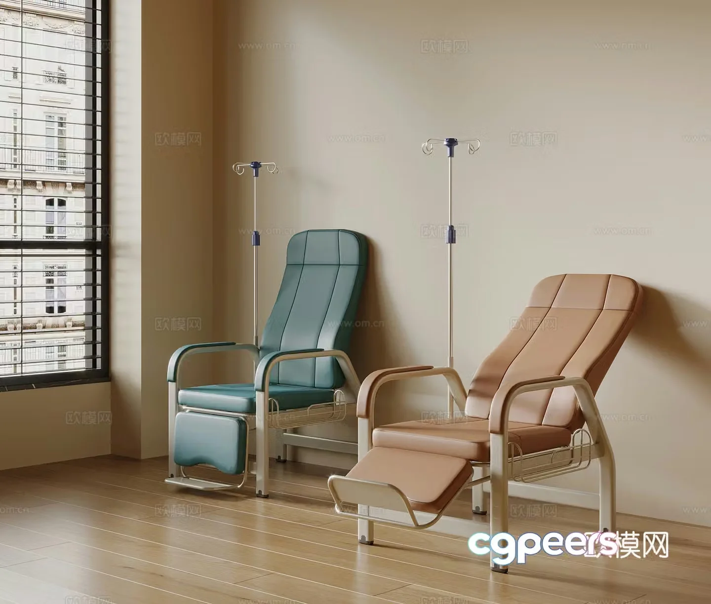 Modern chair Infusion chair 3d model