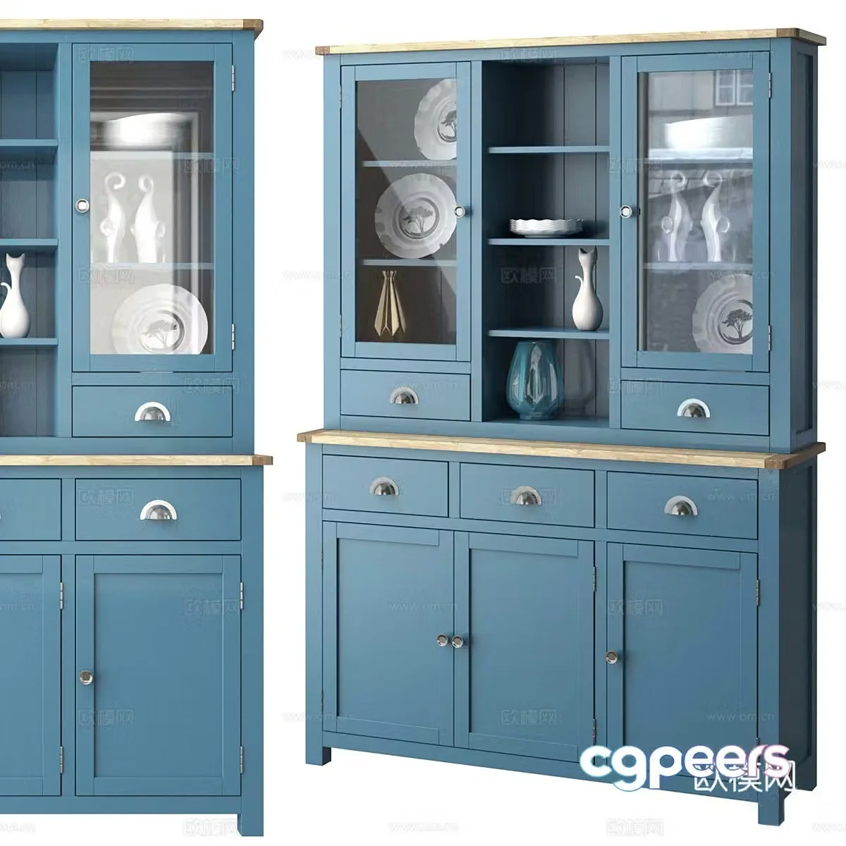 American sideboard 3D model
