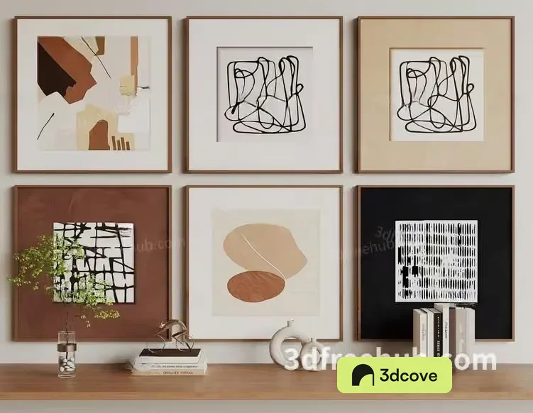 Modern Art Pieces