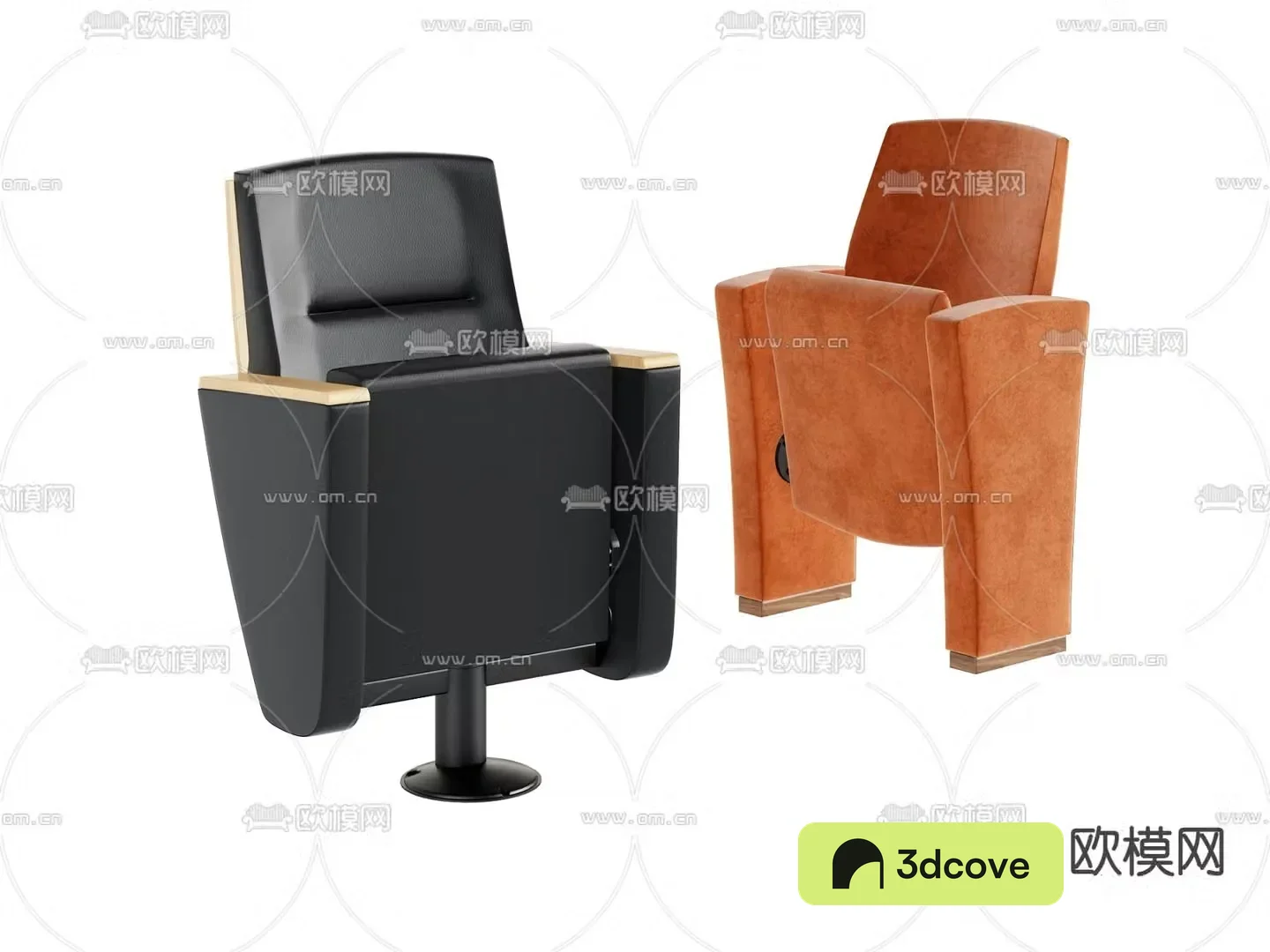 Cinema chair Public chair Folding chair
