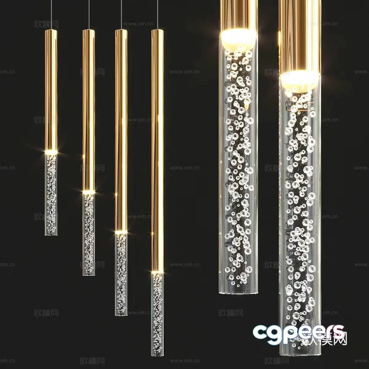 Glass Chandelier Crystal Chandelier Modeling Chandelier Bedside Chandelier Bar Chandelier Restaurant Chandelier 3D Model