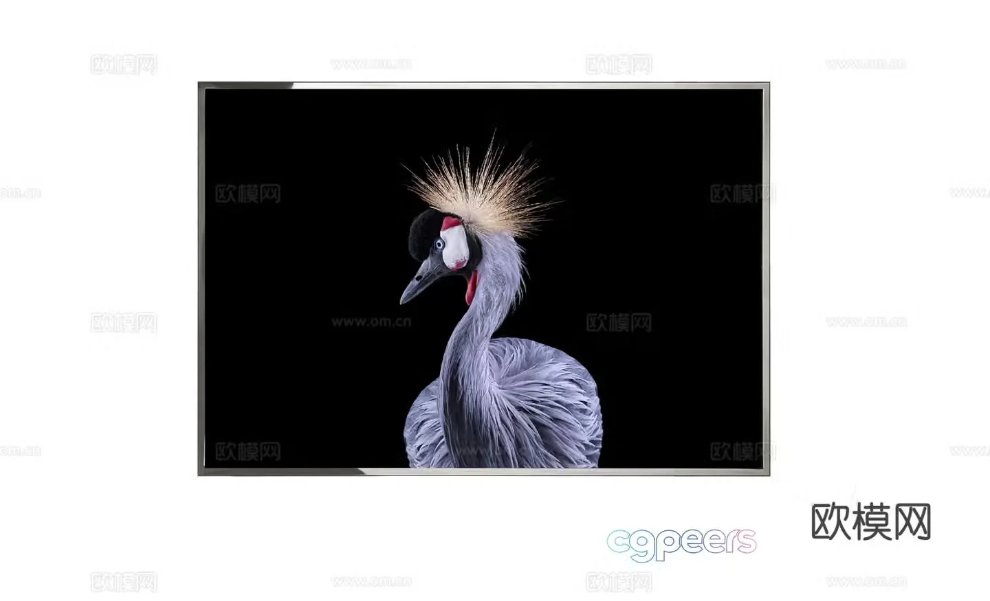 Visionnaire Postmodern hanging painting 3d model