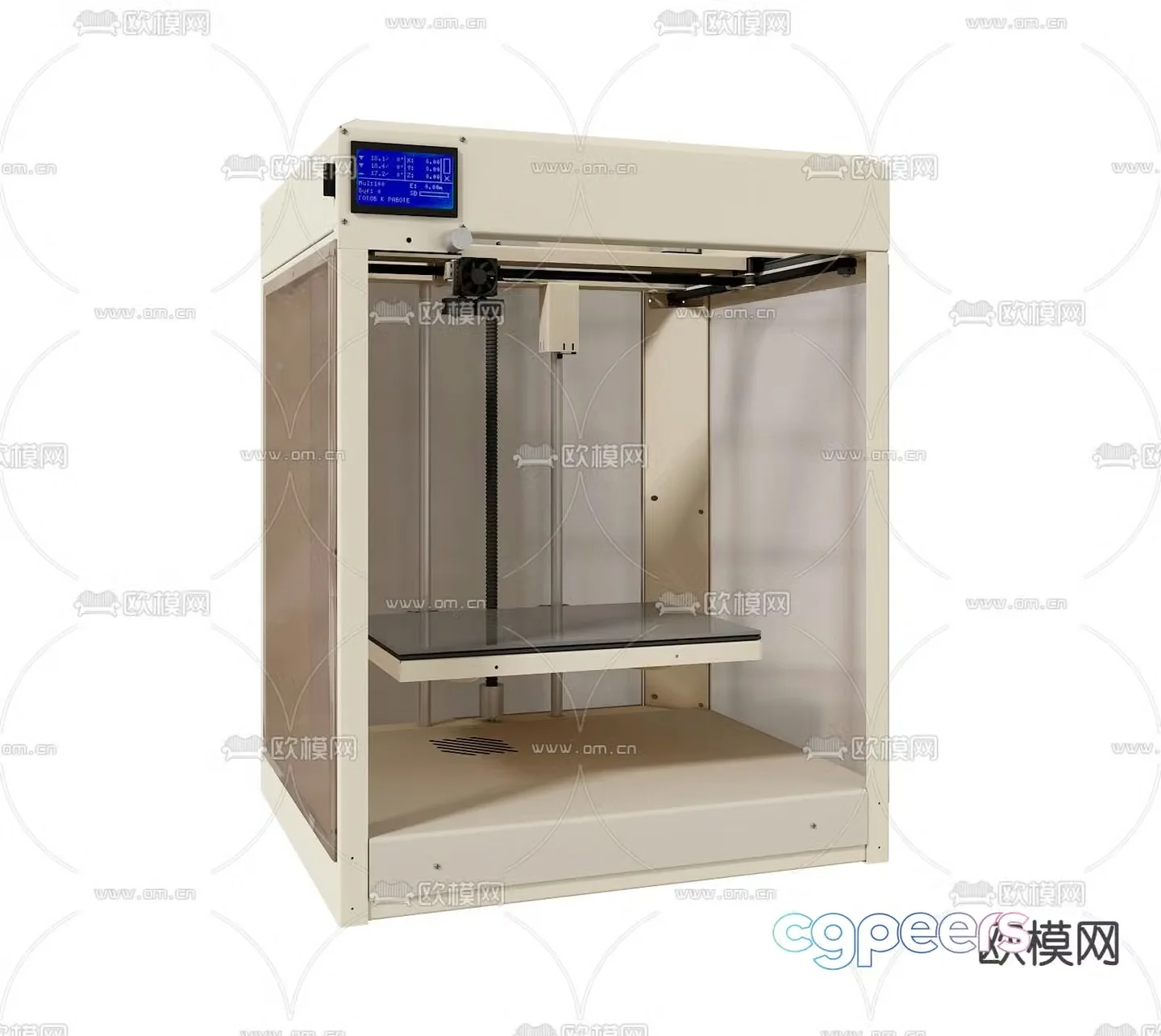 3D printer 3D printer 3D model