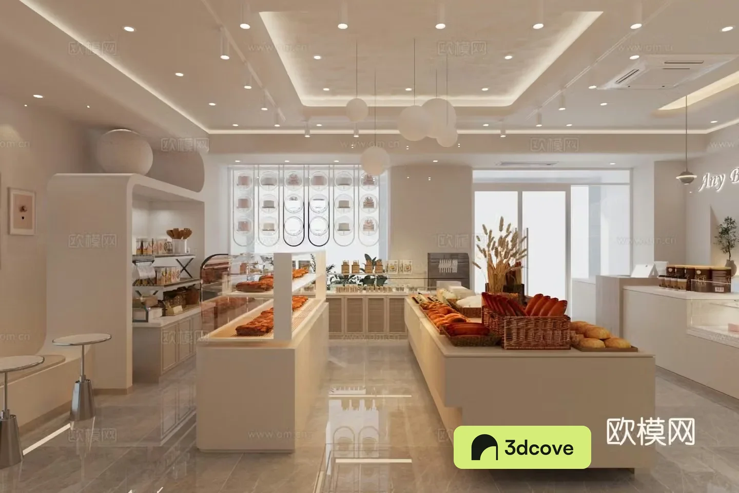 Modern dessert bakery