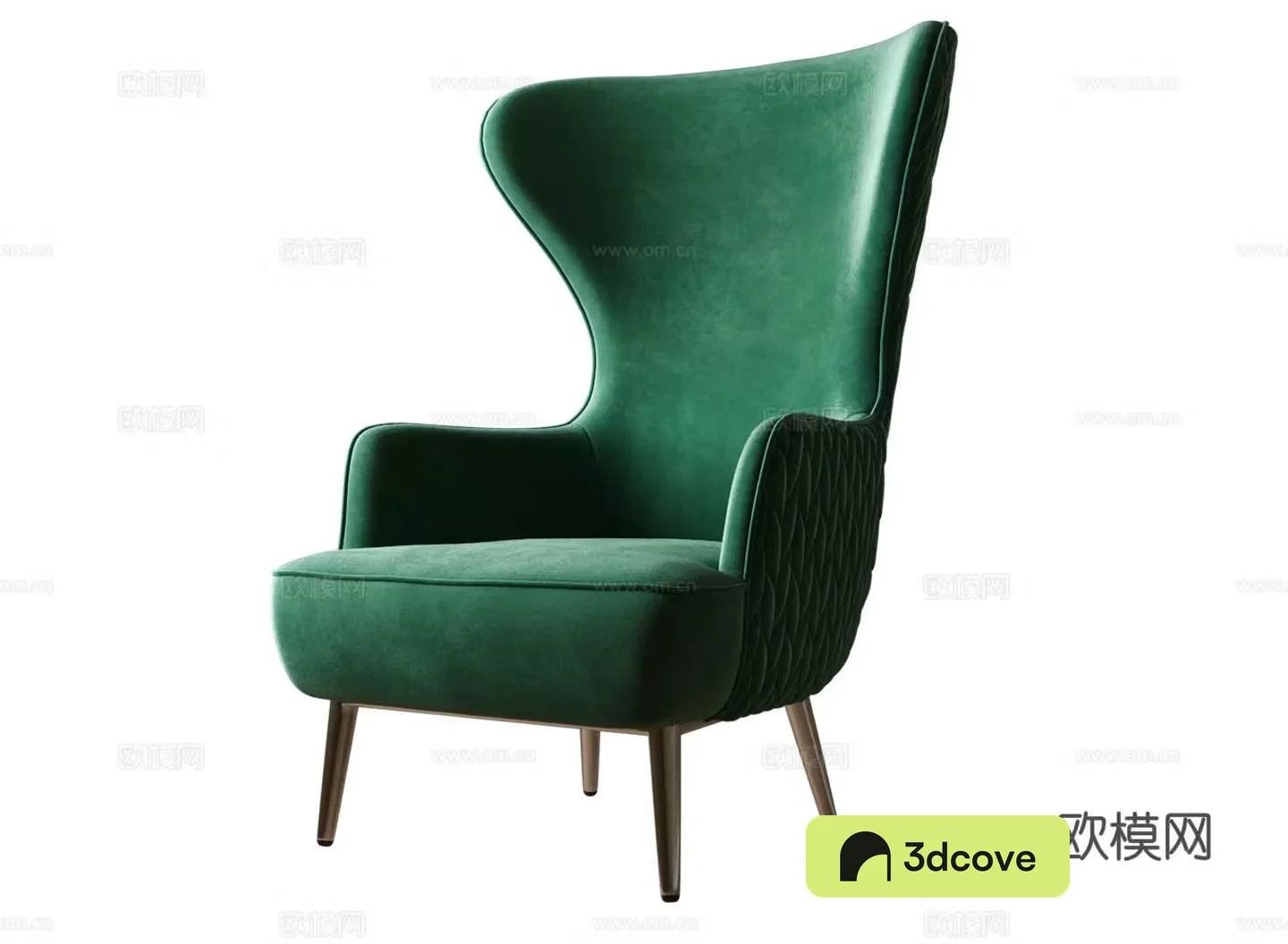 Simplified European sofa chair leisure chair