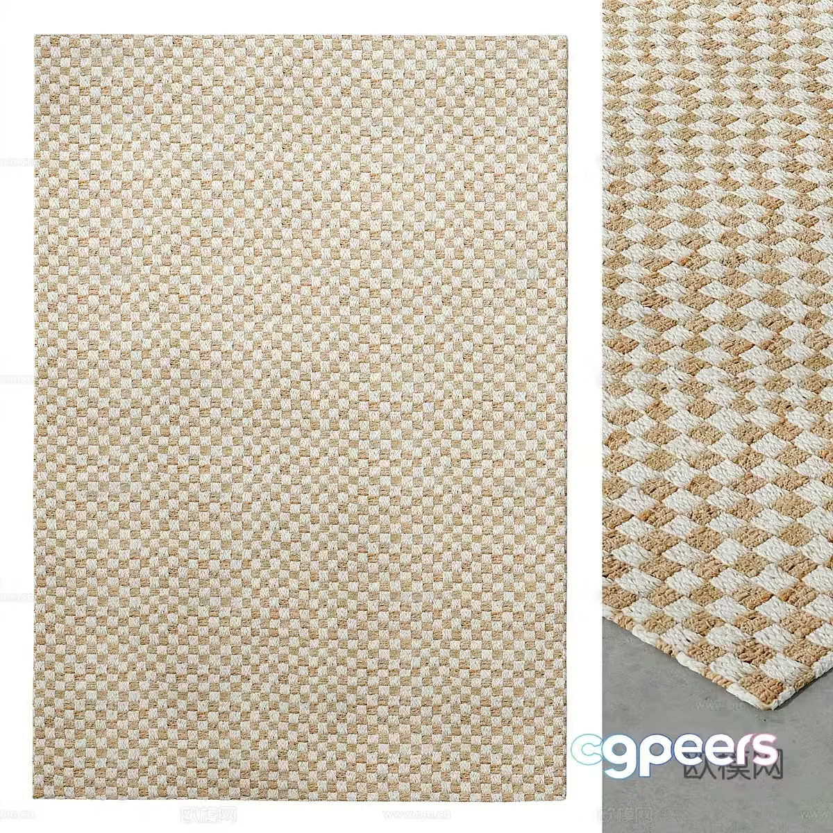 Wasabi style sub-carpet 3d model