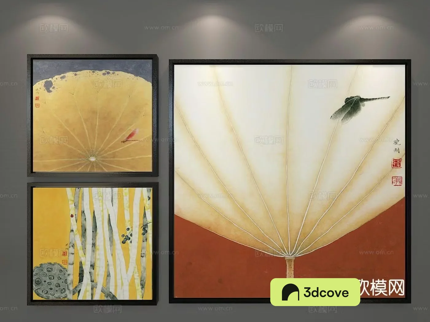 New Chinese style art painting decorative painting
