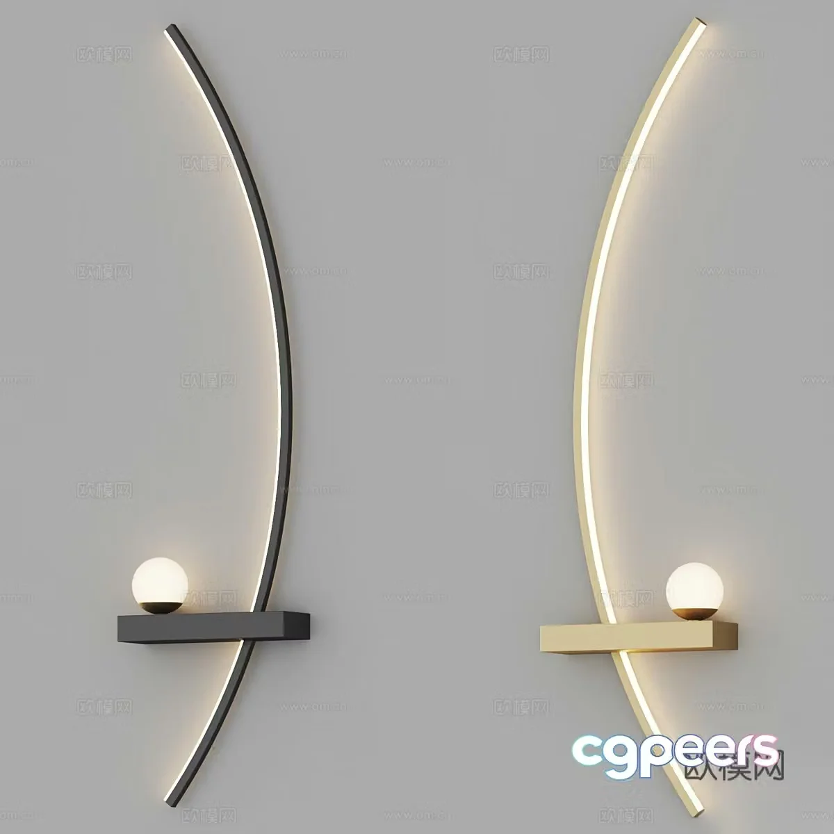 Wall lamp 3d model