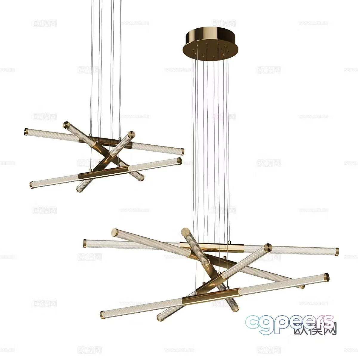 Chandelier 3d model