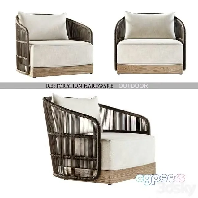 3ds Max Free – Havana Lounge Chair