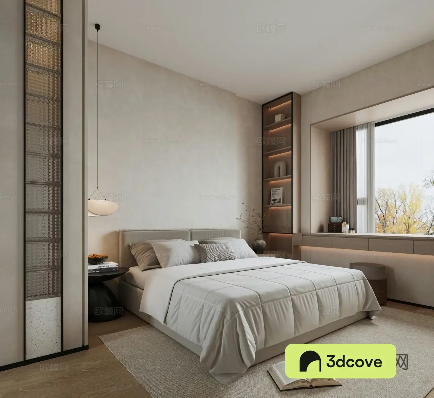 Wasabi Bedroom 3D Model