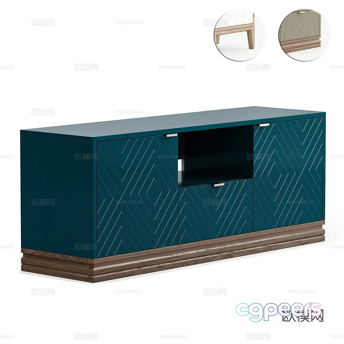 Modern TV cabinet 3d model