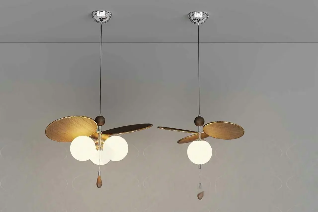 Gold Light Fixture 3D Model – 8911 – CORONA Render