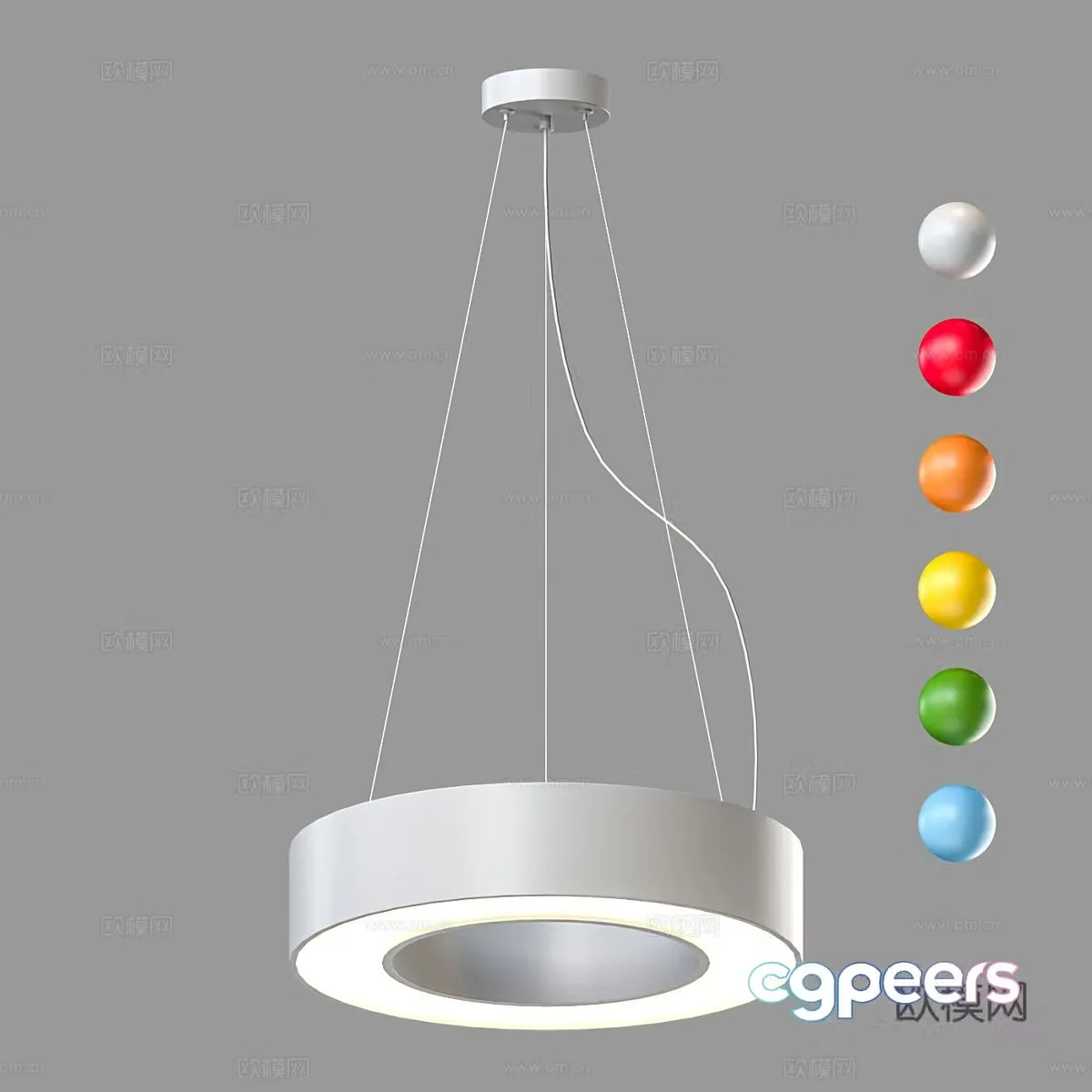 Modern simple chandelier chandelier simple chandelier living room chandelier dining chandelier lamp 3d model