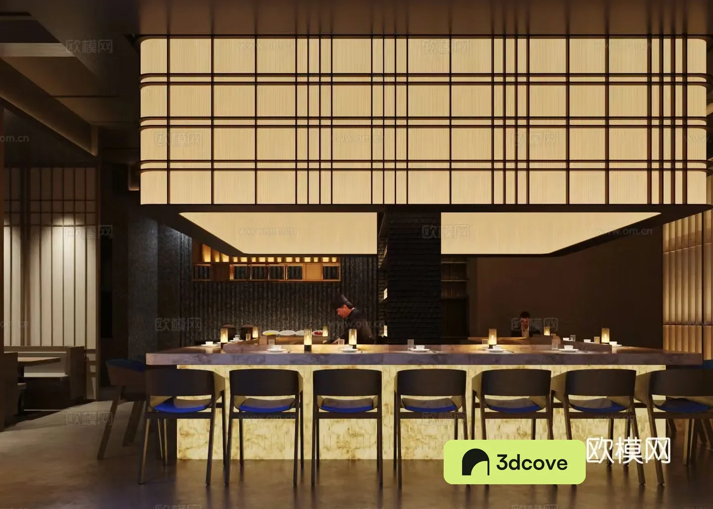 Japanese cuisine shop Sushi shop Ramen restaurant