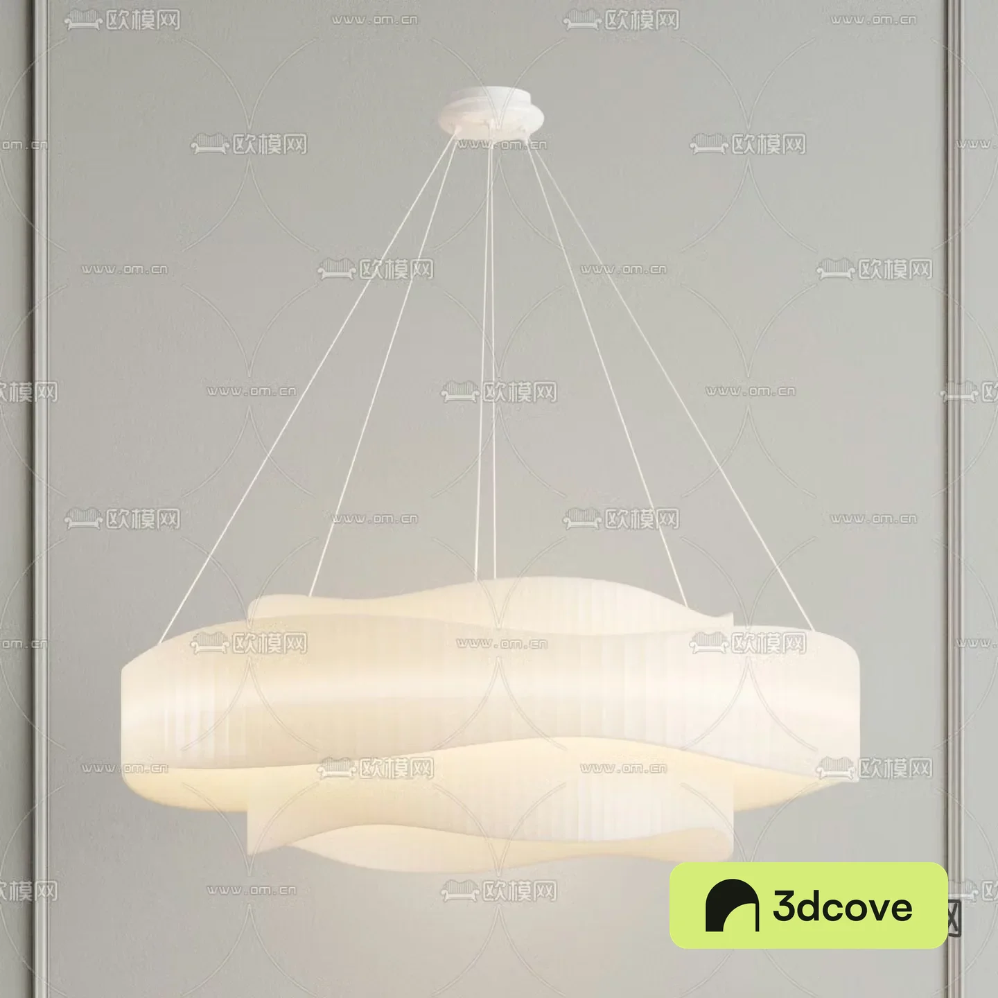 Cream style chandelier art chandelier