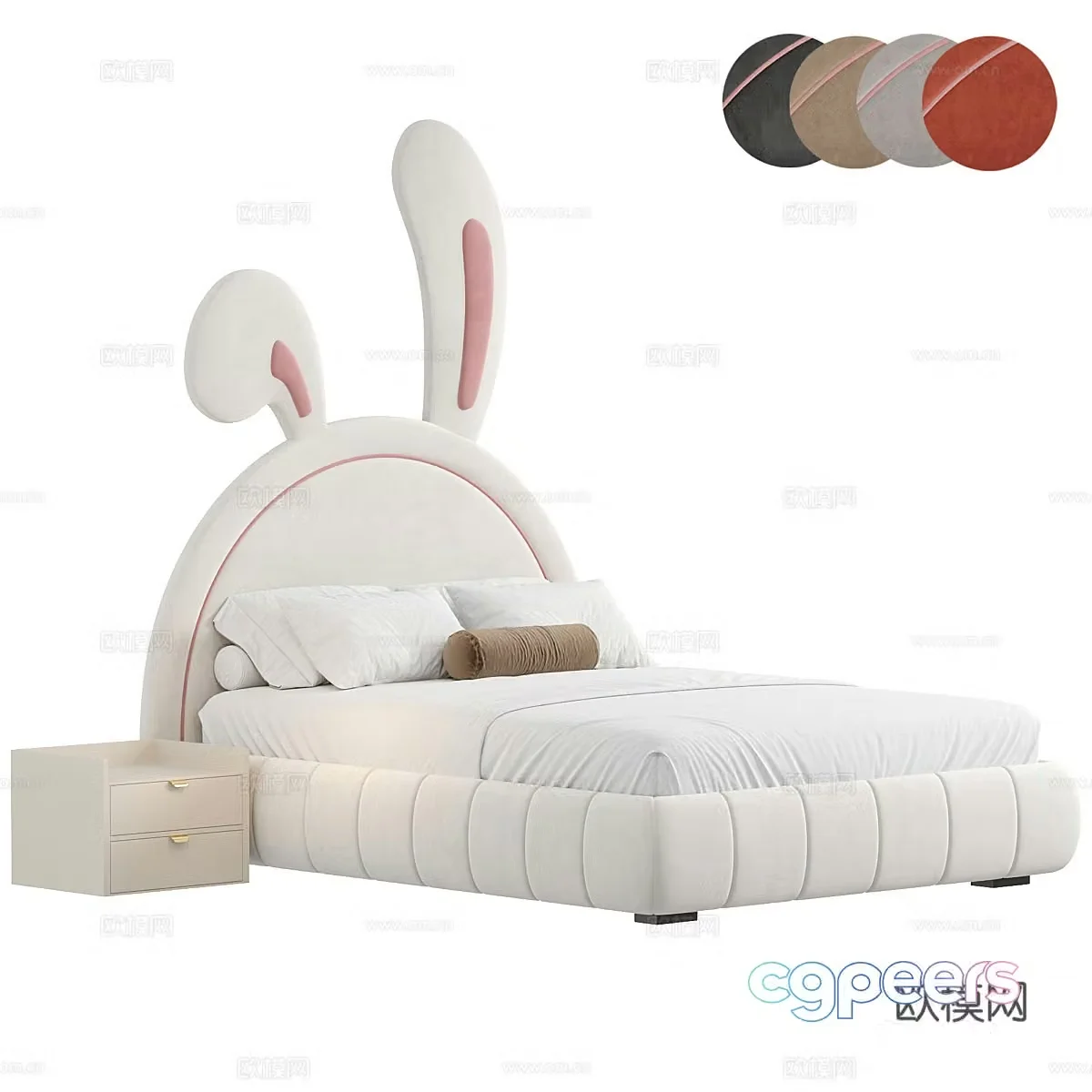 Children’s bed 3d model