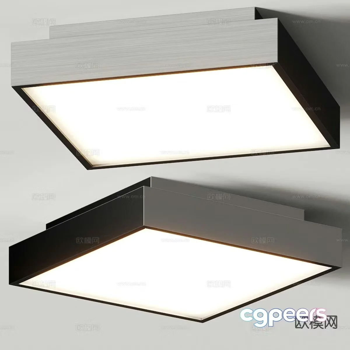 Modern ceiling lamp 3d model