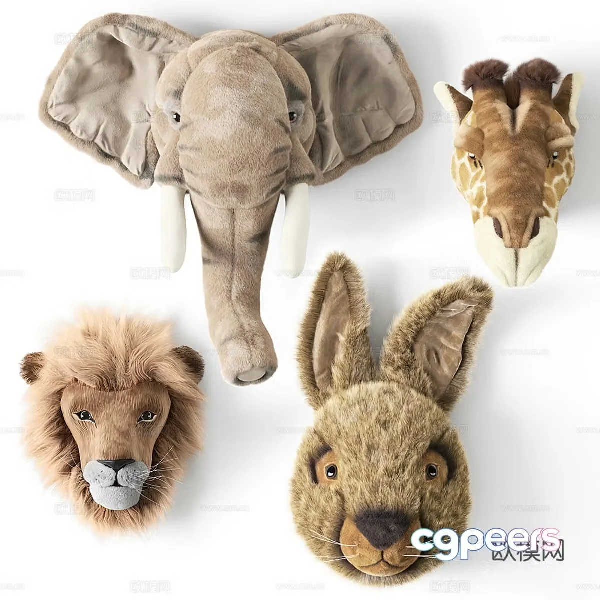 Children’s plush toy 3d model