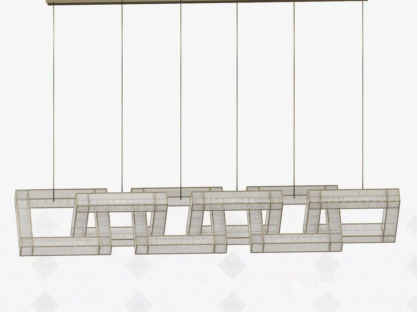 Modern Light Fixture 3D Model – 16111 – VRAY Render