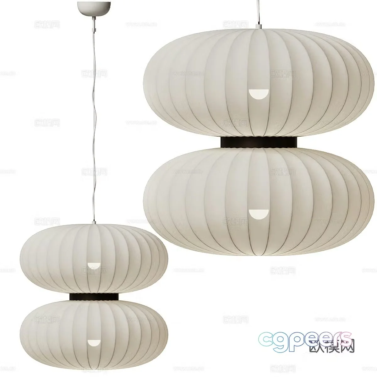 Markslojd Ceiling Light Daburu 2l3d Model