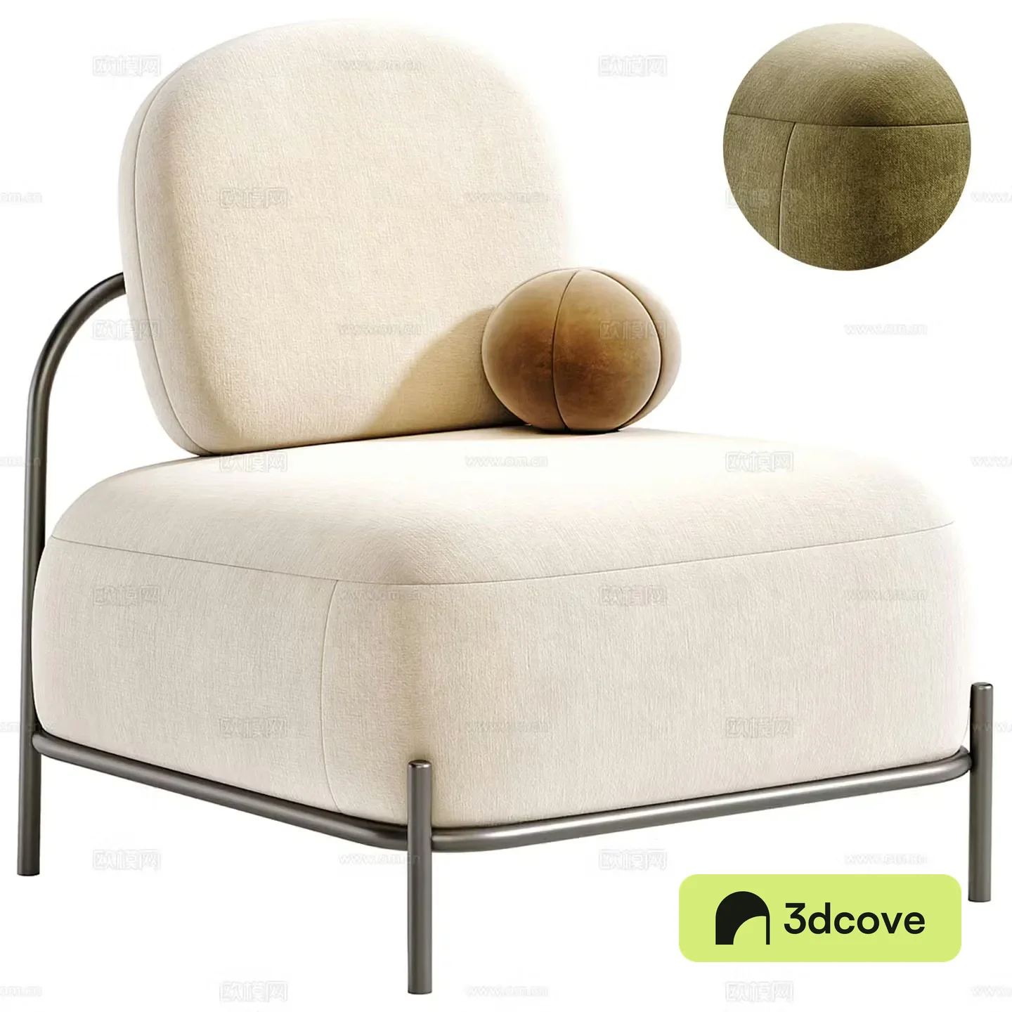 Single sofa leisure sofa