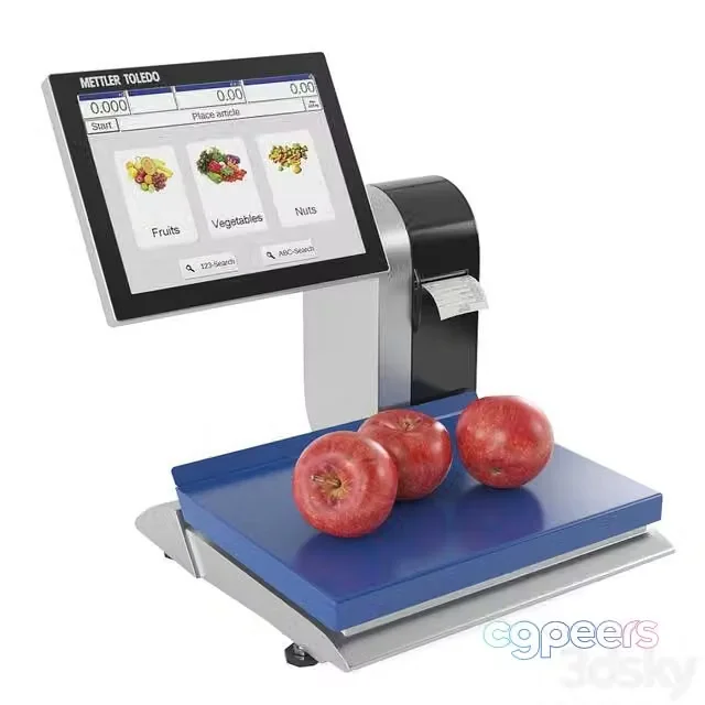 3ds Max Free – Self-service scales Mettler Toledo UC-GTT-M