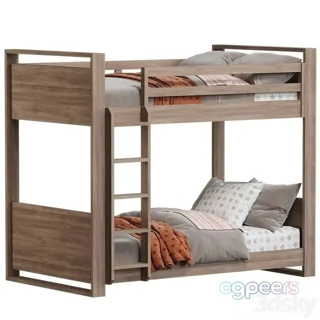 3ds Max Free – RH Wyler Bunk Bed