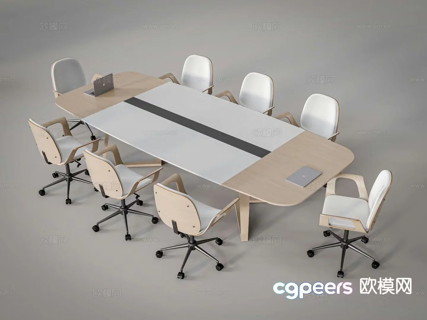 Modern conference table conference table 3d model